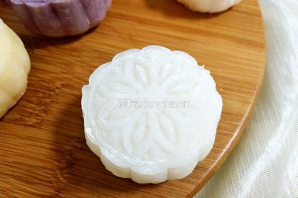 冰皮月饼（奶黄馅）的做法图解22