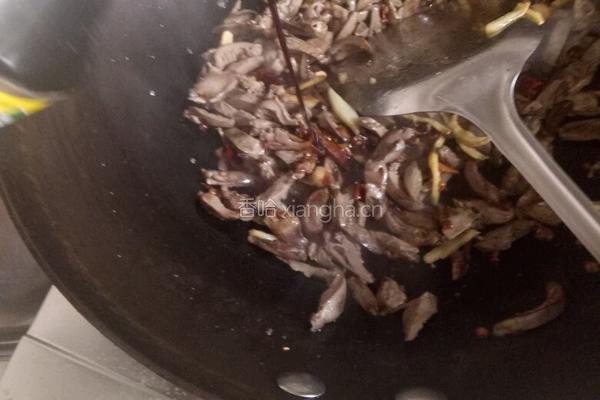 麻椒干煸鸡心的做法图解6