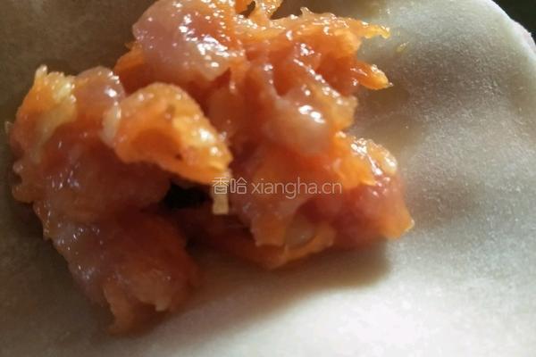 红萝卜饺子的做法图解8