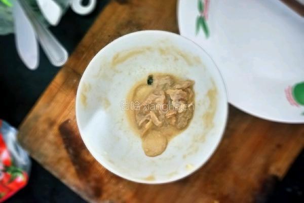 青菜肉丝炒面的做法图解1