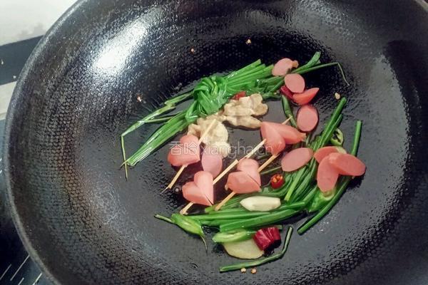青菜肉丝炒面的做法图解7
