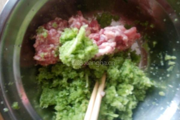 芹菜馅饺子的做法图解5