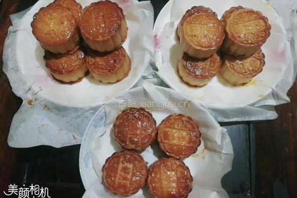 自制五仁月饼的做法图解16