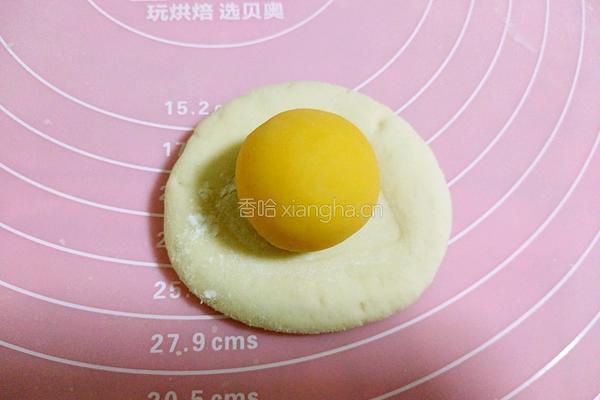 小猪奶黄包的做法图解14