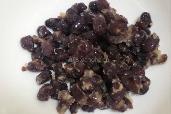 紫薯红豆馅月饼的做法图解3