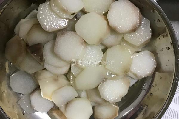 素炒山药片的做法图解4