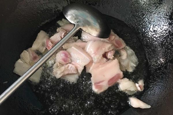 白菜猪肉炖粉条的做法图解5