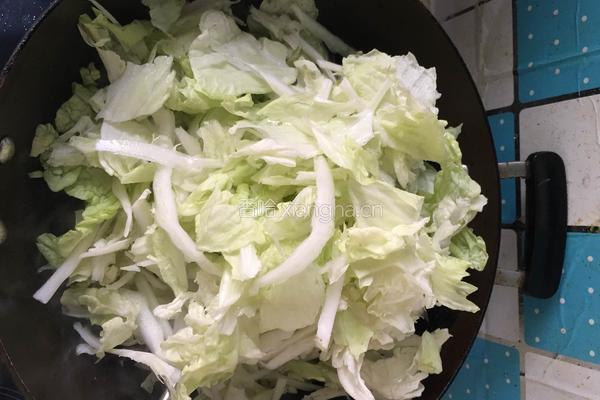 白菜猪肉炖粉条的做法图解8