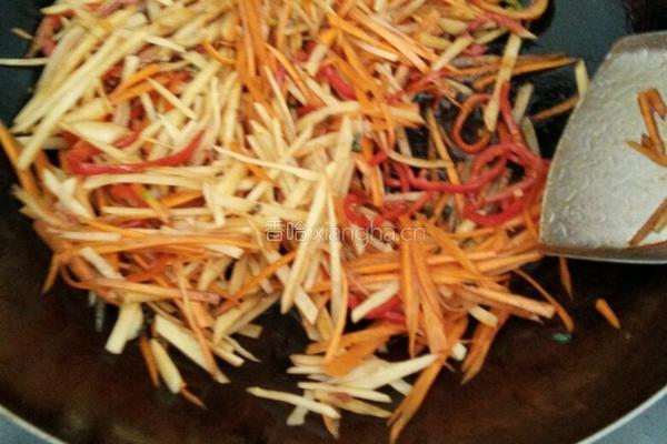 酸甜辣土豆丝的做法图解5