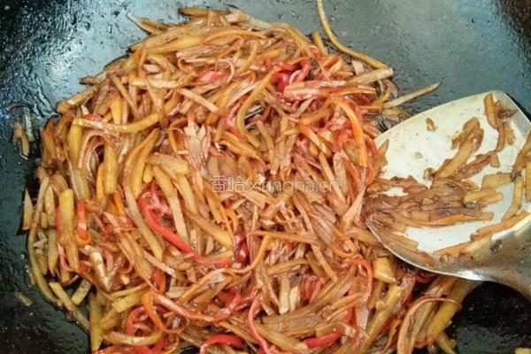 酸甜辣土豆丝的做法图解6