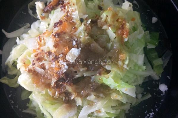 凉拌包菜丝的做法图解3