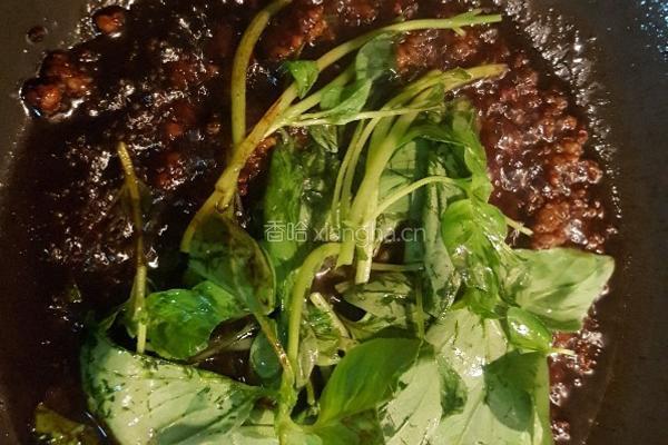 肉沫荆介炖豆腐的做法图解5