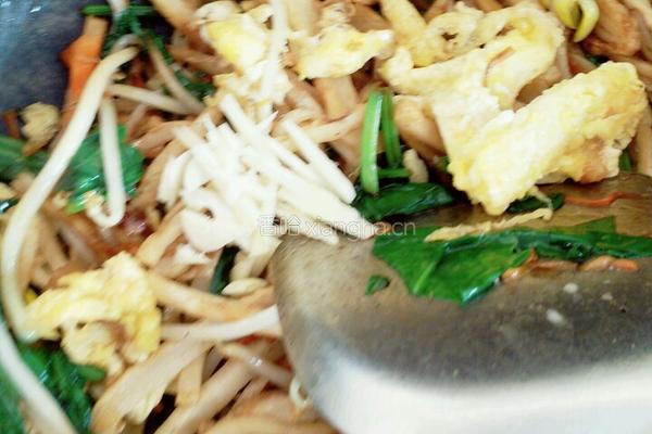 杂蔬肉末鸡蛋炒饼的做法图解4