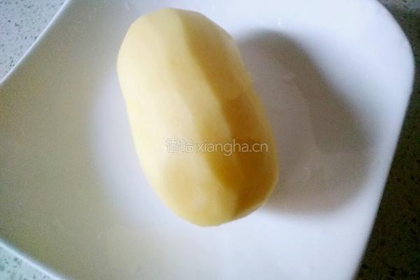 香煎土豆片的做法图解1