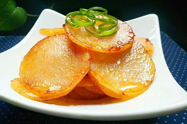 香煎土豆片的做法图解6