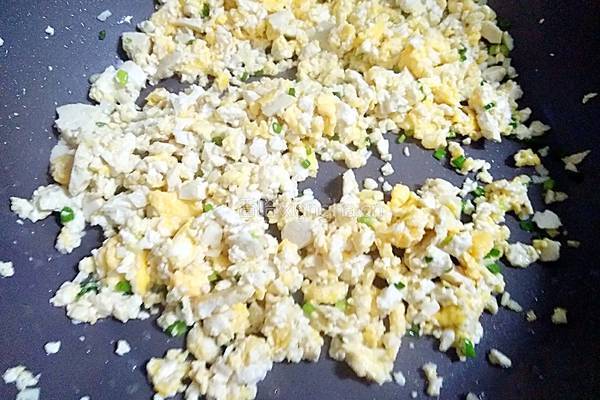 豆腐炒鸡蛋的做法图解12