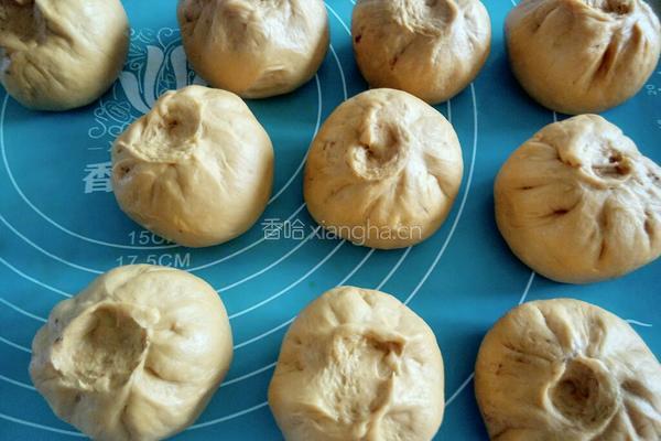 南瓜豆沙包的做法图解13