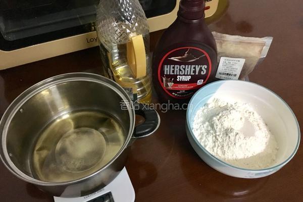 巧克力酱月饼的做法图解1