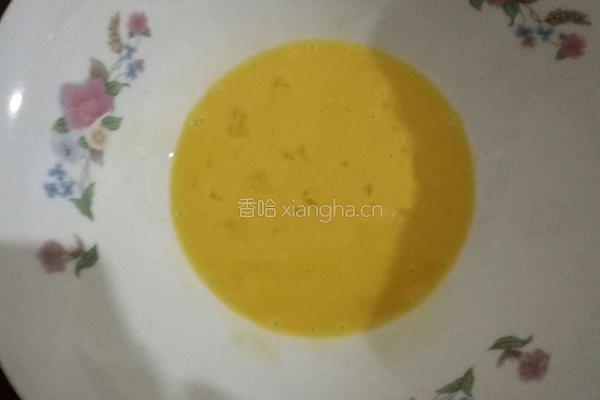 韭菜鸡蛋饼的做法图解1