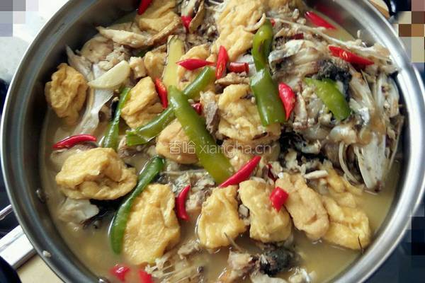 豆泡煮鳙鱼的做法图解8