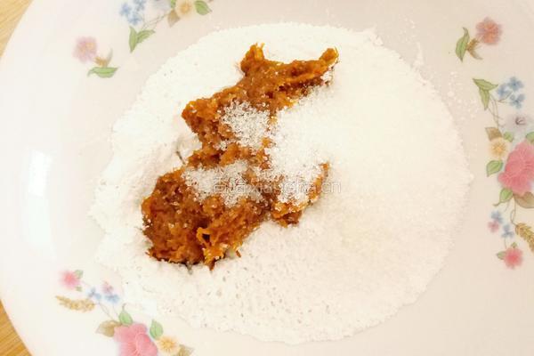 蒸红薯饼的做法图解2