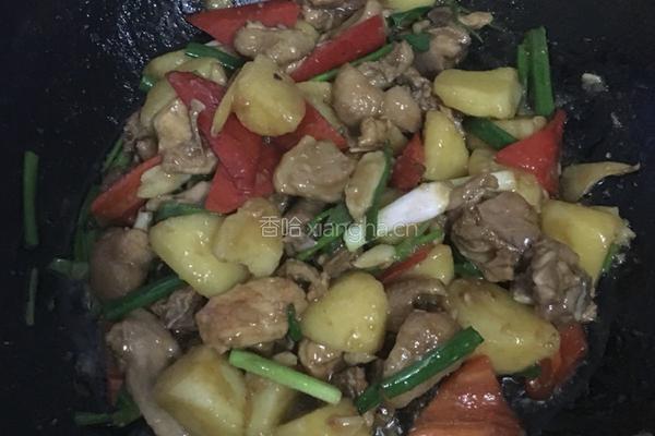 土豆焖鸡的做法图解13