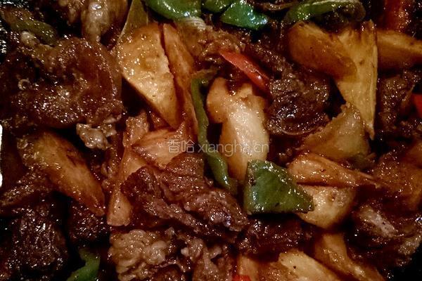 红烧牛肉土豆块的做法图解4