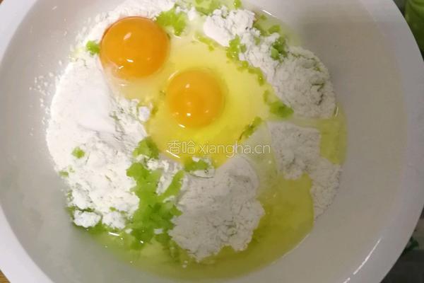 蔬菜鸡蛋饼的做法图解1