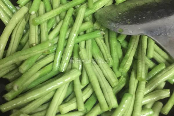 素炒豇豆的做法图解4