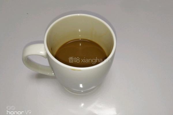 牛奶咖啡咖啡的做法图解3