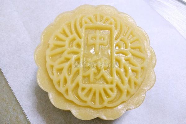 广式月饼（100克莲蓉蛋黄馅）的做法图解27
