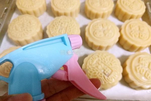 广式月饼（100克莲蓉蛋黄馅）的做法图解29