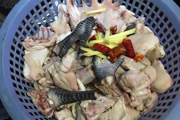 红烧小鸡肉的做法图解1