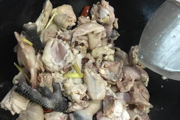 红烧小鸡肉的做法图解3