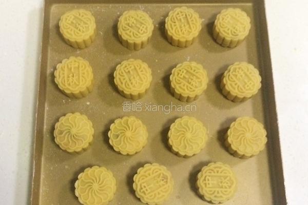蔓越莓椰蓉月饼的做法图解23