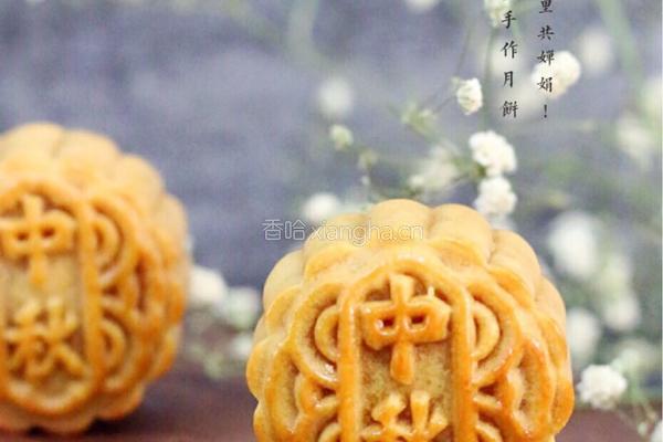 蔓越莓椰蓉月饼的做法图解31