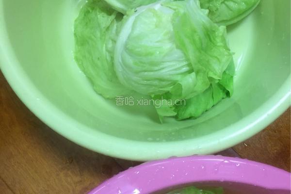 圆白菜酸菜的做法图解7