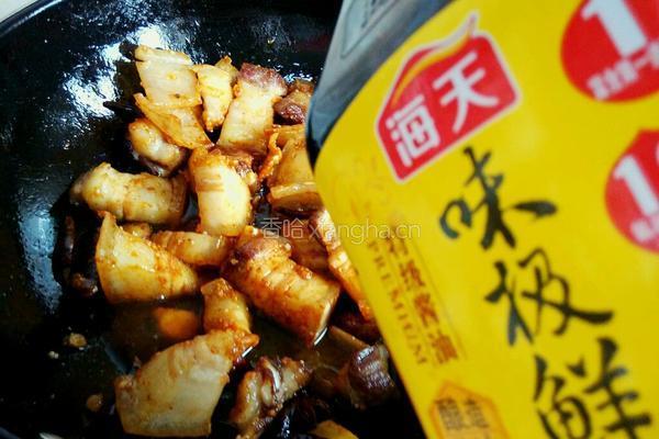 肥而不腻的竹笋烧肉的做法图解16