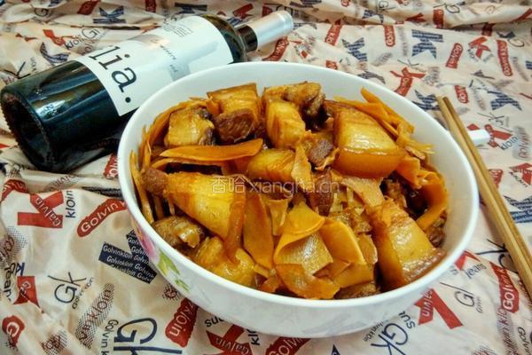 肥而不腻的竹笋烧肉的做法图解22