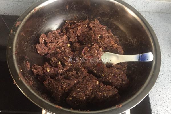 紫薯豆沙果仁馅的做法图解18