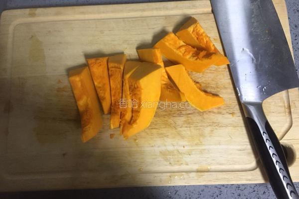 南瓜紫薯豆豆包的做法图解4
