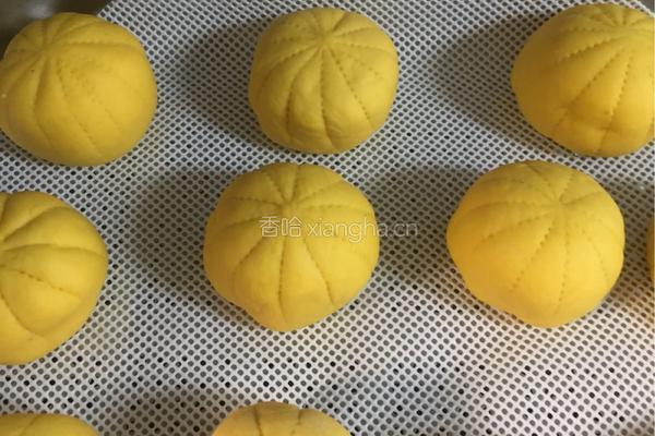 南瓜紫薯豆豆包的做法图解33