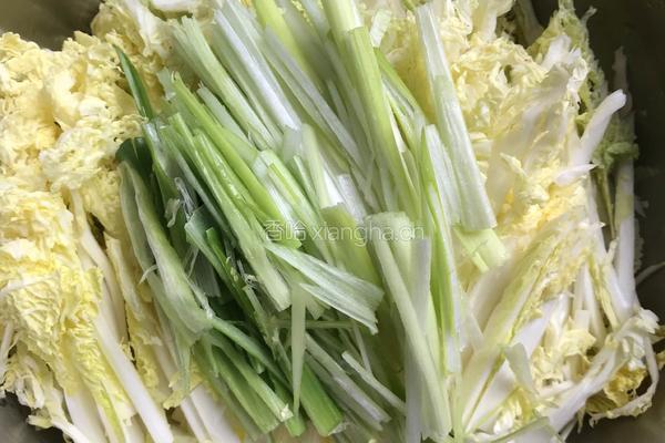 油泼小白菜的做法图解2