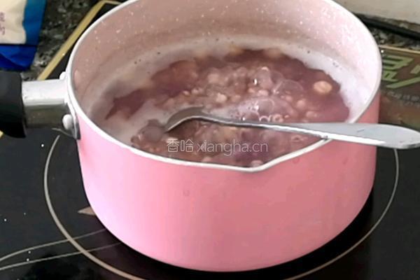 花生薏仁芋圆的做法图解7