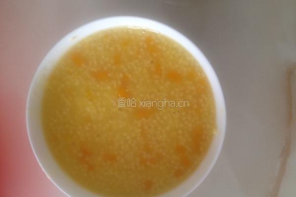 南瓜小米粥