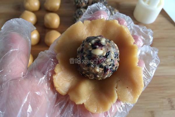 五仁馅月饼的做法图解6