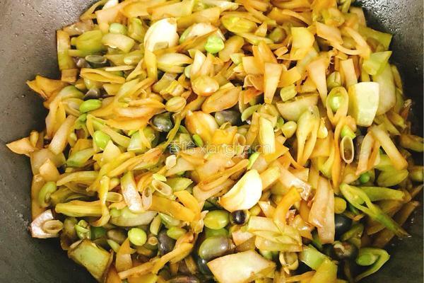 扁豆饭的做法图解1