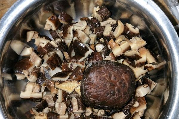 香菇肉酱的做法图解2
