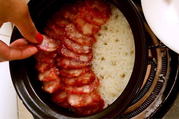 腊味煲仔饭的做法图解7