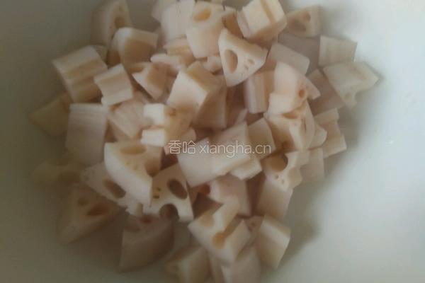 香辣藕丁的做法图解6